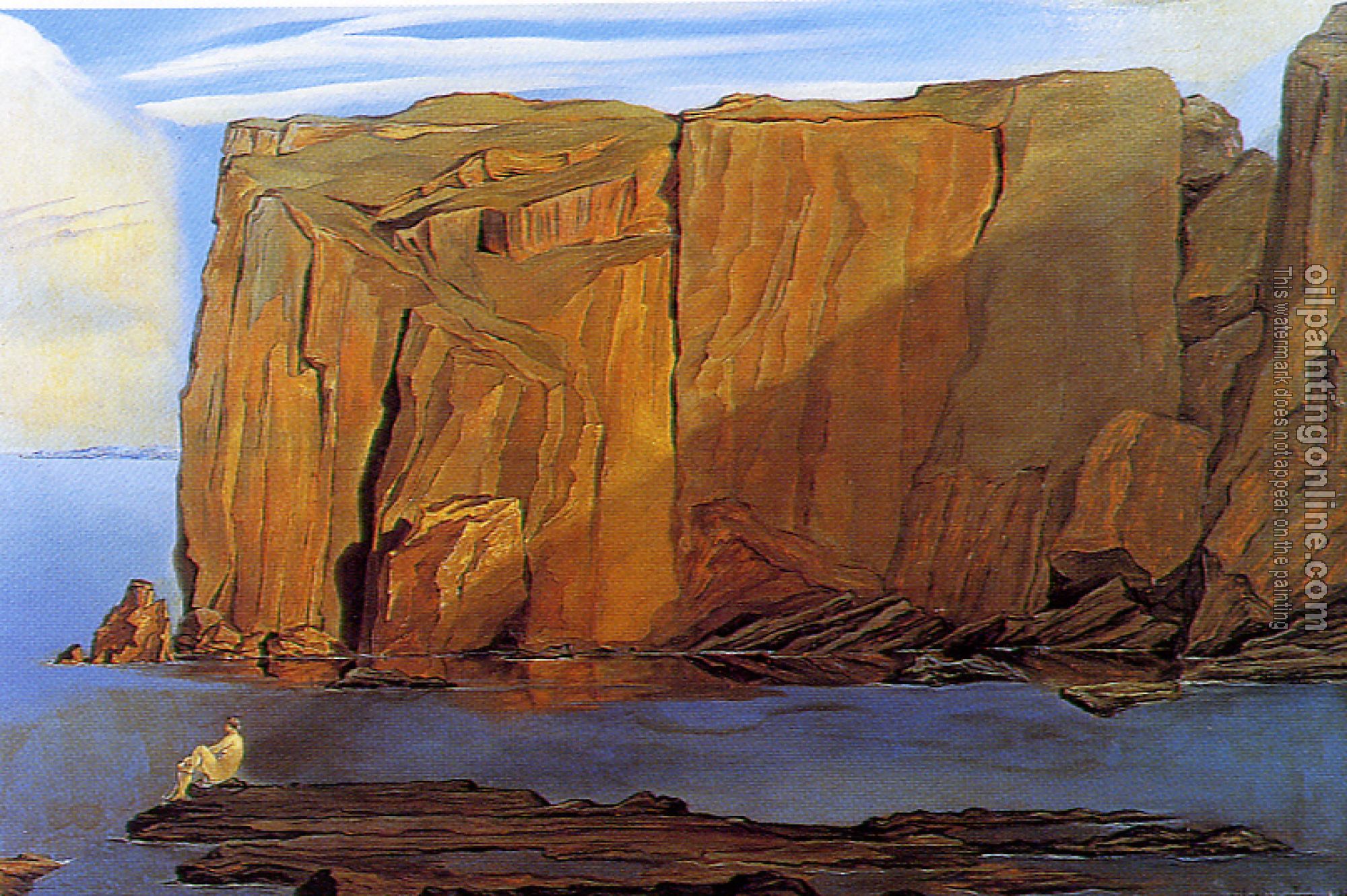 Dali, Salvador - Penya-Segats(Woman on the Rocks)